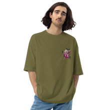 Love Flower Back Unisex Oversized T-Shirt by Design Express