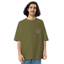 City Green / S Restricted Back Unisex Oversized T-Shirt by Design Express