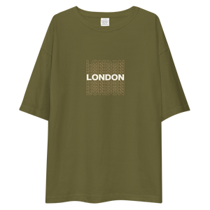 London Back Unisex Oversized T-Shirt by Design Express