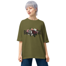 City Green / S Beautiful Flower Unisex Oversized Light T-Shirt by Design Express