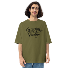 City Green / S Christmas Party Unisex Oversized Light T-Shirt by Design Express