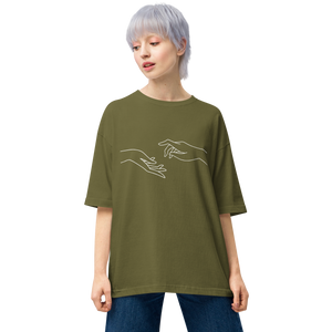 City Green / S Take and Give Unisex Oversized T-Shirt by Design Express