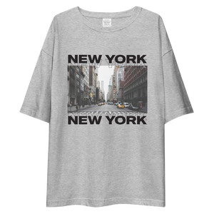 New York Front Unisex Oversized Light T-Shirt by Design Express