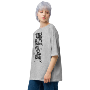 Make Peace Not War Unisex Oversized Light T-Shirt by Design Express