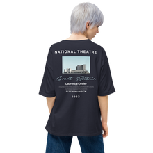 Great Britain National Theatre Back Unisex Oversized T-Shirt by Design Express