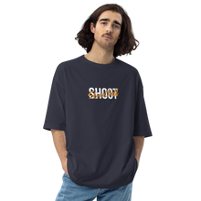 Shoot Streetball Back Unisex Oversized Dark T-Shirt by Design Express