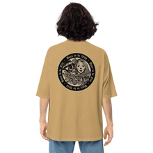 Sand Khaki / S Born to be Wild, Born to be Free Unisex Oversized T-Shirt by Design Express