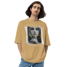 Sand Khaki / S Silence Unisex Oversized T-Shirt by Design Express