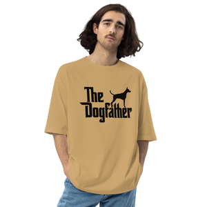 Sand Khaki / S The Dog Father Unisex Oversized Light T-Shirt by Design Express