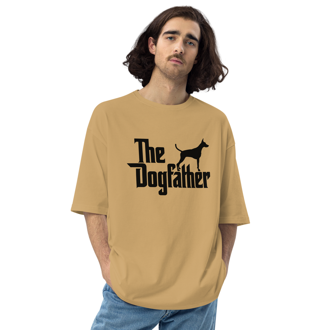 Sand Khaki / S The Dog Father Unisex Oversized Light T-Shirt by Design Express