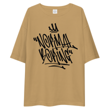 Normal is Boring Graffiti Unisex Oversized Light T-Shirt by Design Express