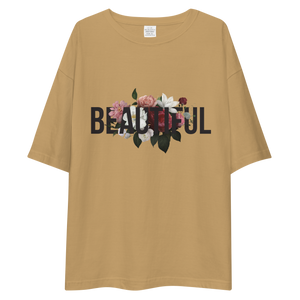 Beautiful Flower Unisex Oversized Light T-Shirt by Design Express