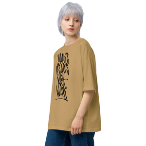 Make Peace Not War Unisex Oversized Light T-Shirt by Design Express