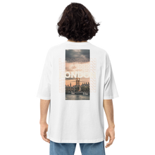 White / S London Back Unisex Oversized T-Shirt by Design Express