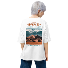 White / S Great Sand Dunes Back Unisex Oversized T-Shirt by Design Express