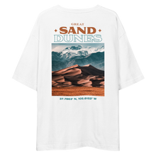 Great Sand Dunes Back Unisex Oversized T-Shirt by Design Express