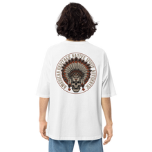 White / S American Heritage Back Unisex Oversized T-Shirt by Design Express