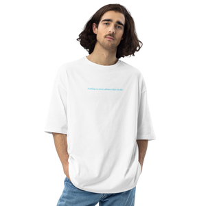 Nothing is more abstarct than reality Unisex Oversized T-Shirt by Design Express