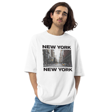 New York Front Unisex Oversized Light T-Shirt by Design Express