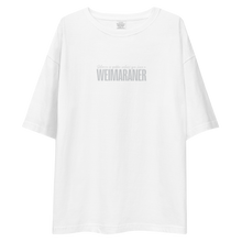 Weimaraner Unisex Oversized T-Shirt by Design Express