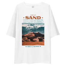 Great Sand Dunes Front Unisex Oversized T-Shirt by Design Express