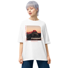 S Yosemite National Park Front Unisex Oversized White T-Shirt by Design Express