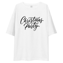 Christmas Party Unisex Oversized Light T-Shirt by Design Express