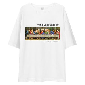 The Last Supper Unisex Oversized Light T-Shirt by Design Express