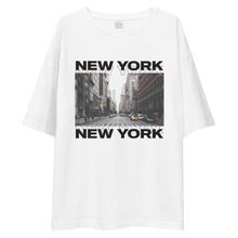 New York Front Unisex Oversized Light T-Shirt by Design Express