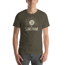 Army / S You are my Sunshine Short-Sleeve Unisex T-Shirt by Design Express