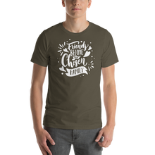Army / S Friend become our chosen Family Short-Sleeve Unisex T-Shirt by Design Express