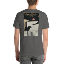 Friendship is Beautiful Unisex T-shirt Back by Design Express