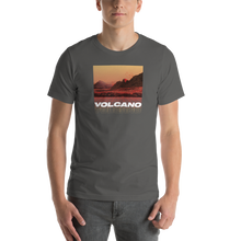 Asphalt / S Volcano Front Short-Sleeve Unisex T-Shirt by Design Express