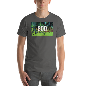 Asphalt / S Believe in God Short-Sleeve Unisex T-Shirt by Design Express
