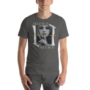 Asphalt / S Silence Short-Sleeve Unisex T-Shirt by Design Express