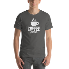 Asphalt / S Coffee Time Short-Sleeve Unisex T-Shirt by Design Express