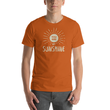 Autumn / S You are my Sunshine Short-Sleeve Unisex T-Shirt by Design Express