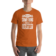 Autumn / S Learn Something New Everyday Short-Sleeve Unisex T-Shirt by Design Express