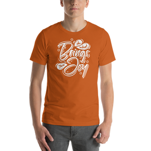 Autumn / S Do What Bring You Enjoy Short-Sleeve Unisex T-Shirt by Design Express