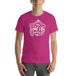 Berry / S You Light Up My Life Short-Sleeve Unisex T-Shirt by Design Express
