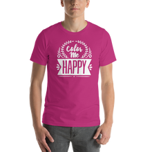 Berry / S Color Me Happy Short-Sleeve Unisex T-Shirt by Design Express