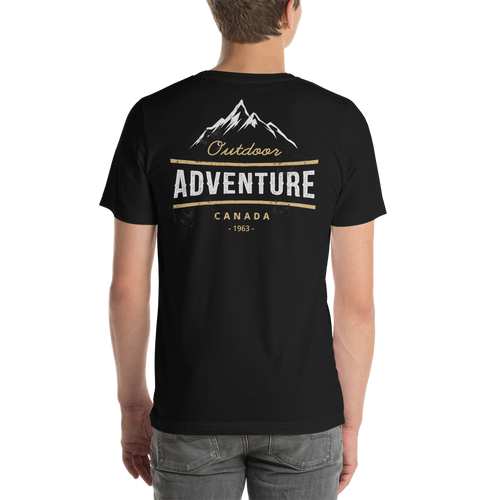 Outdoor Adventure Backside Unisex T-Shirt by Design Express