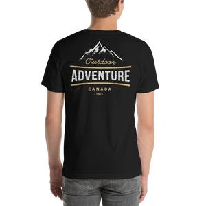 Outdoor Adventure Backside Unisex T-Shirt by Design Express