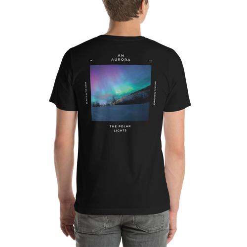 Aurora Unisex T-shirt Back by Design Express