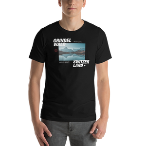 XS Grindelwald Switzerland Front Short-Sleeve Unisex T-Shirt by Design Express