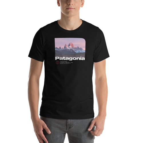 XS Monte Fitz Roy, Patagonia Front Short-Sleeve Unisex T-Shirt by Design Express