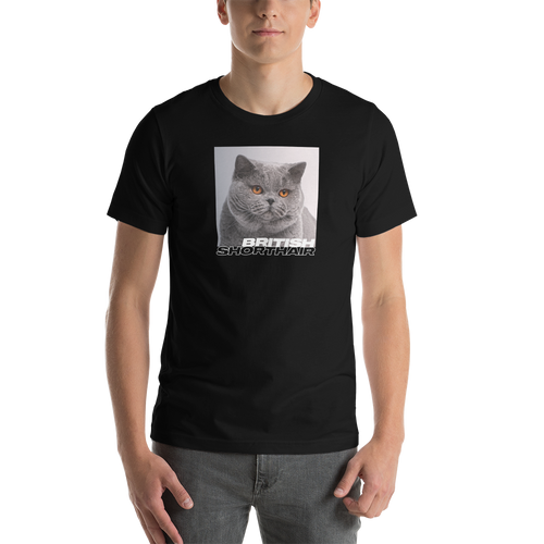 XS British Shorthair (Cat Lover) Short-Sleeve Unisex T-Shirt by Design Express