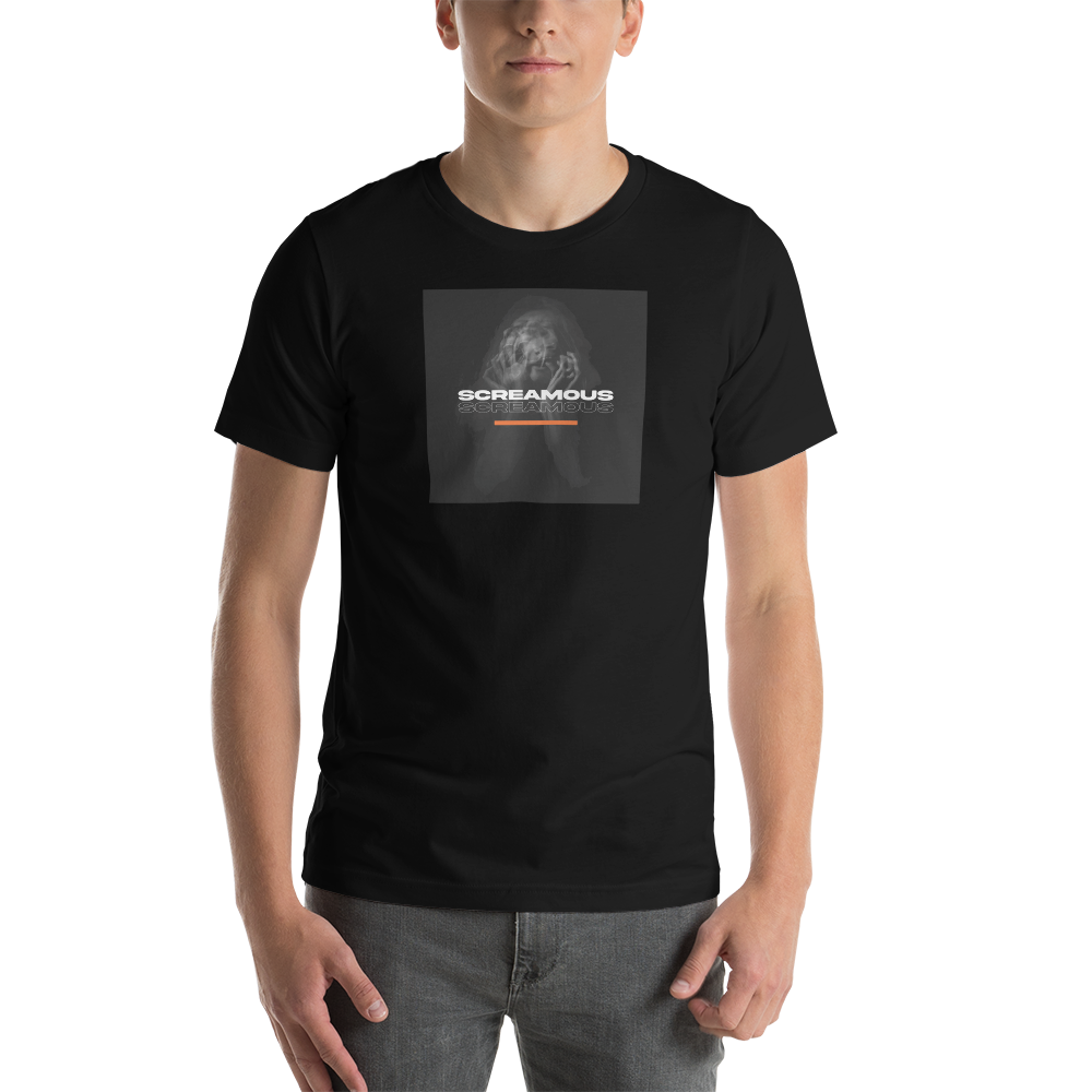 XS Screamous Short-Sleeve Unisex T-Shirt by Design Express