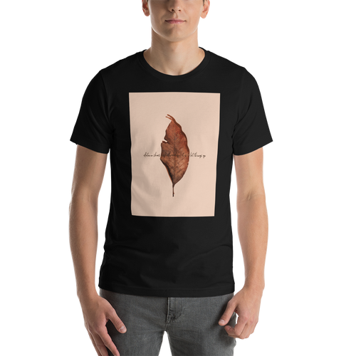 Black / XS Autumn Short-Sleeve Unisex T-Shirt by Design Express