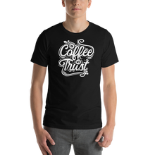 Black / XS In Coffee We Trust Short-Sleeve Unisex T-Shirt by Design Express